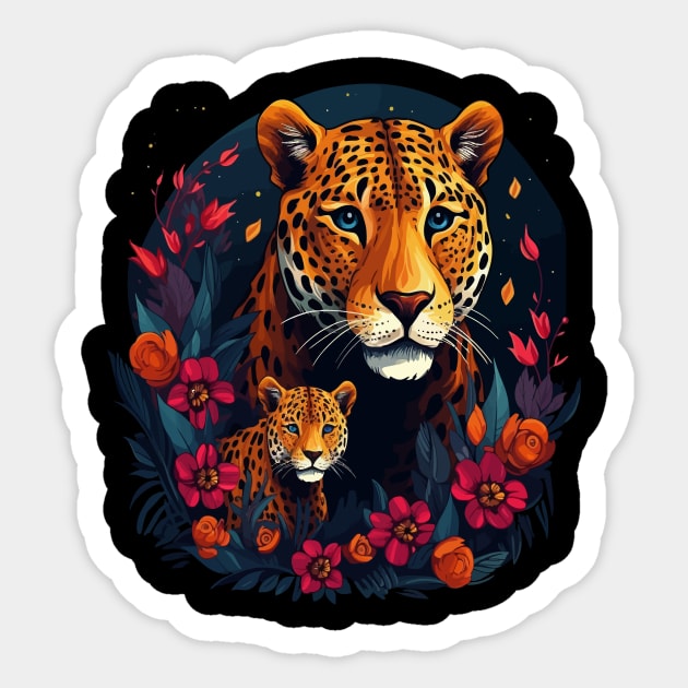 Leopard Mothers Day Sticker by JH Mart